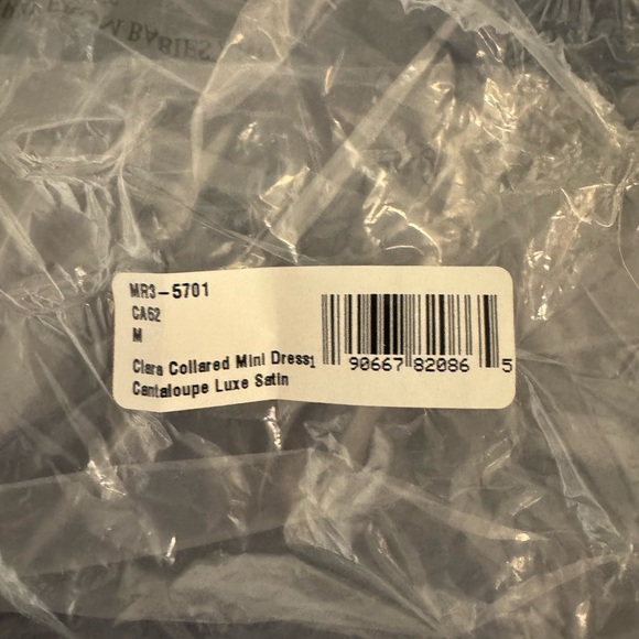 NWT Show Me Your Mumu Clara Collared Mini Dress Orange Size M Cantaloupe - Picture 11 of 11